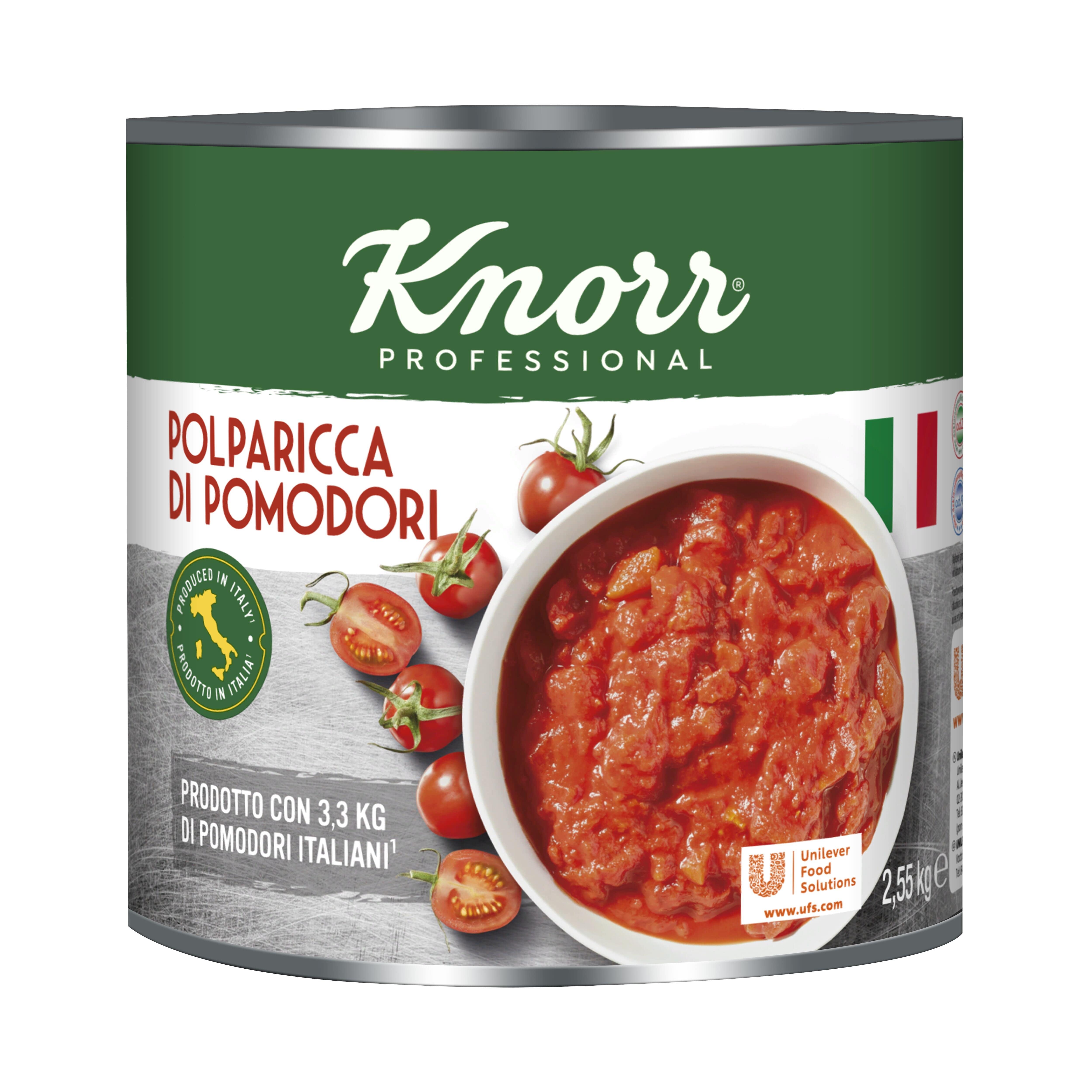 Knorr Polparicca di Pomodoro - krájená rajčata 2,55 kg